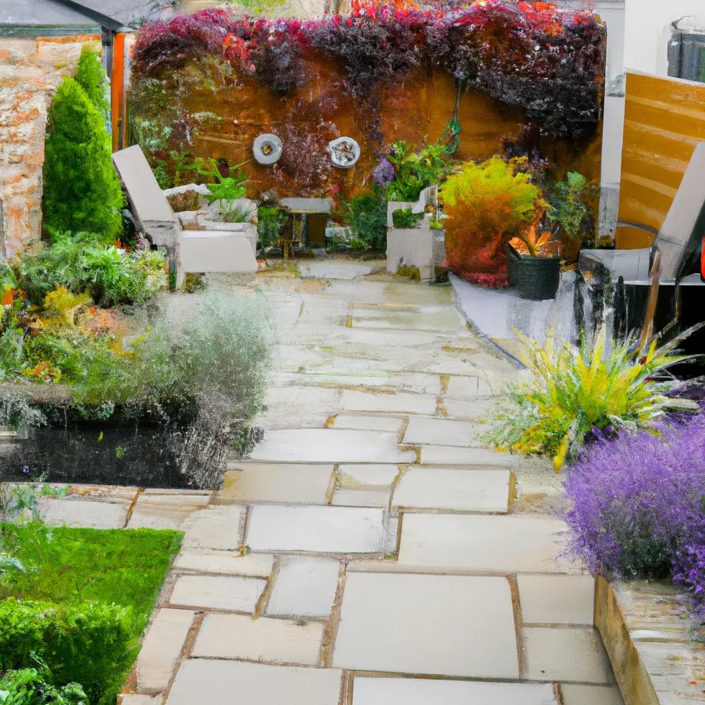 Jak urządzić taras z kostki i z donicami?