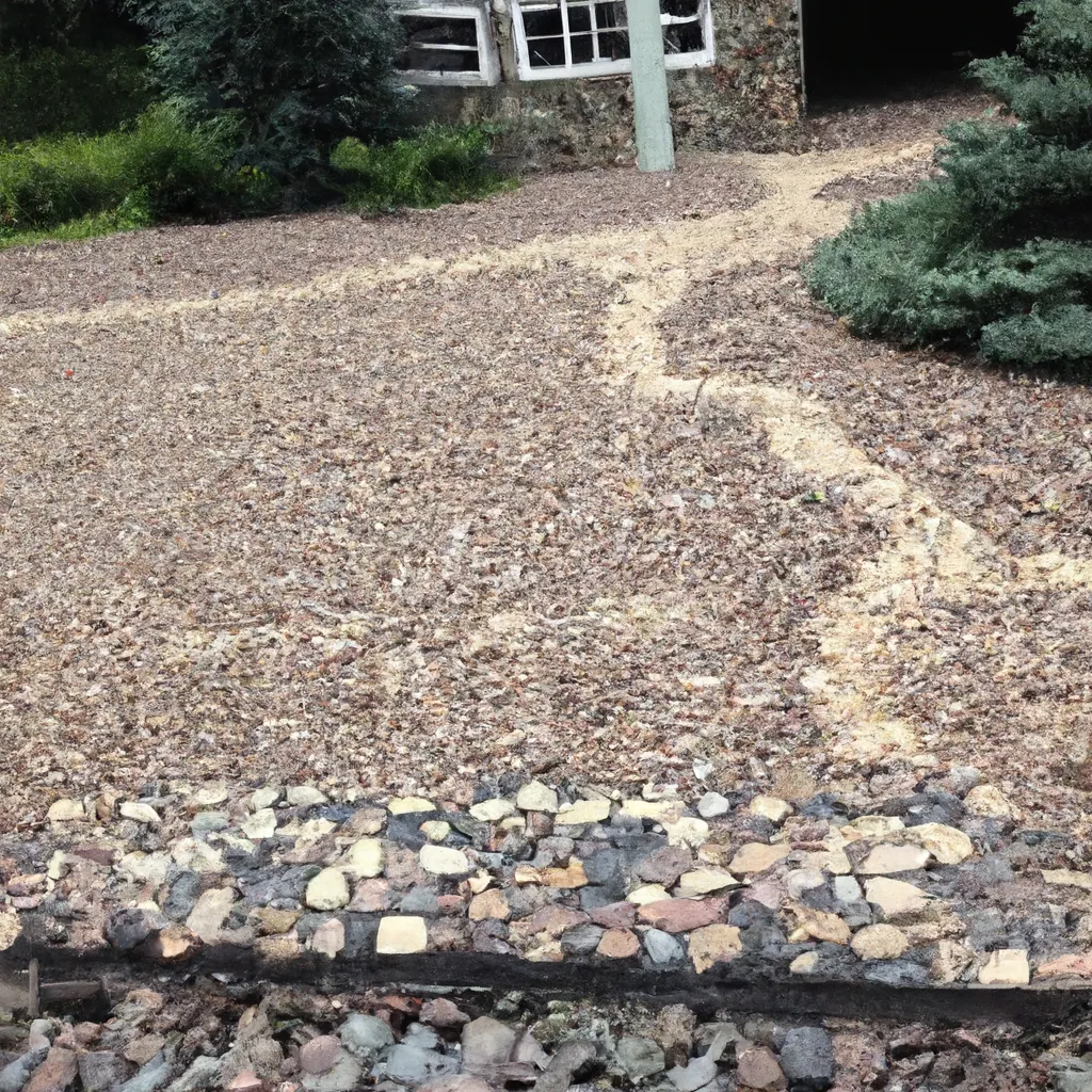 Jak zrobić opaskę z kostki brukowej wokół domu?