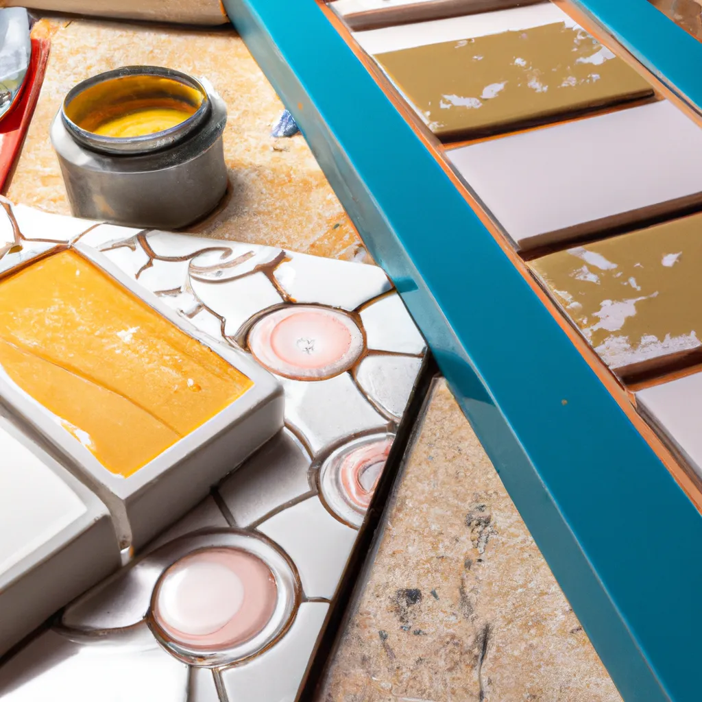 Jak zrobić półke z płytek ceramicznych?