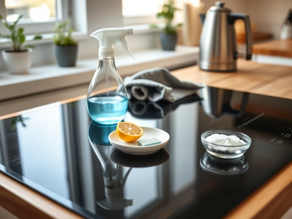 Jak wyczyścić płytę indukcyjną: domowe sposoby