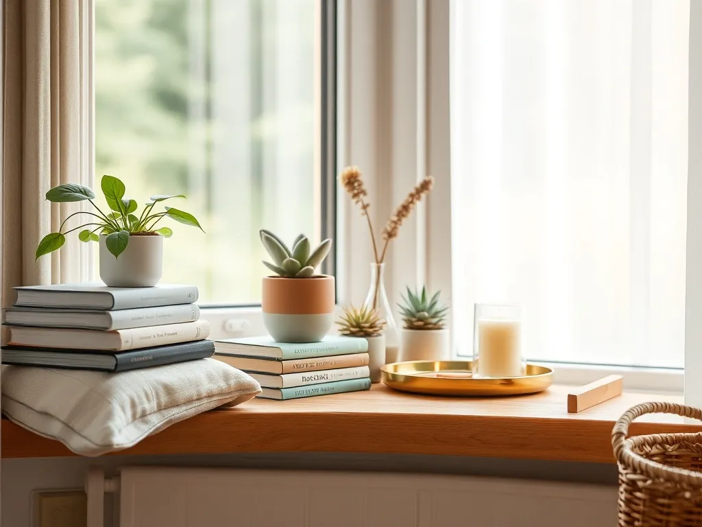 Jak urządzić szeroki parapet?